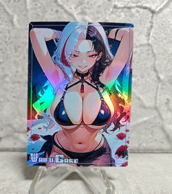 Rosanna Nikke Trading Card Waifu Goddess Story Anime Girl holo Karte Manga Full - Image 1