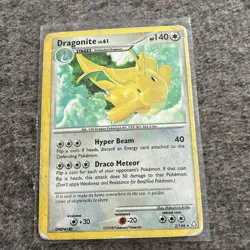 Pokemon Dragonite Legends Awakened Rare 2/146 2008 Card English DMG - Image 1