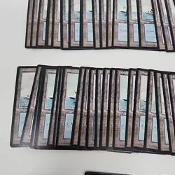 Lot of 78 Magic The Gathering MTG - Ice Age - Island Land Cards with Box NM/M - Image 5