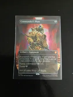 Commander's Plate: Teenage Mutant Ninja Turtles Free Shipping - Image 1