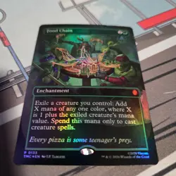 Food Chain Borderless FOIL - TMNT Ninja Turtles - MTG - PACK FRESH w/ PRINT LINE - Image 2