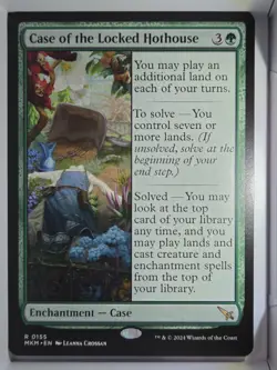 Case of the Locked Hothouse - R155 - MTG - Murders at Karlov Manor (MKM) - Image 1