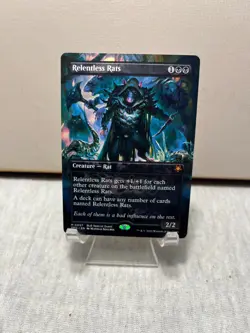 Relentless Rats (Borderless) #57 (NM) Special Guests SPG Magic MTG - Image 1