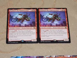 MTG Raphael, the Nightwatcher x2 Rare TNMT NM Low S&H - Image 1