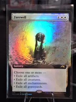 Farewell FOIL Extended Art English MTG Kamigawa: Neon Dynasty #436 - Image 1