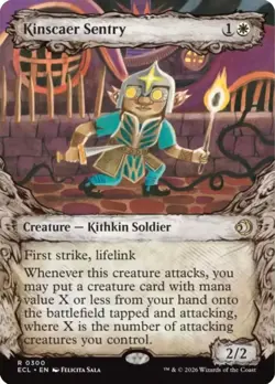 Kinscaer Sentry (Showcase) [Lorwyn Eclipsed] 300 NM Foil - Image 1