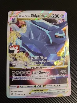 Origin Forme Dialga VSTAR - 114/189 - Pokemon Astral Radiance Prize Pack NM - Image 1