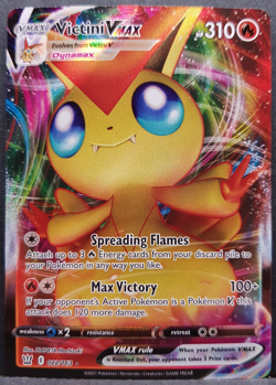 Victini VMAX 022/163 Battle Styles Pokemon Pokemon Card English Near Mint - Image 1
