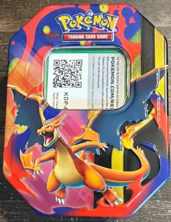 Pokemon Mega Charizard Ex Tin Without Mega Charizard Y EX Promo - Image 1