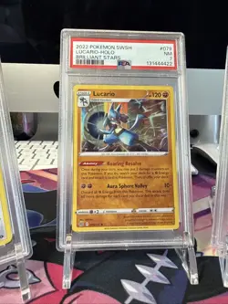 Pokemon TCG Slab Lot Of 3 Lucario Wigglytuff Wailord + Mystery High End Booster - Image 3