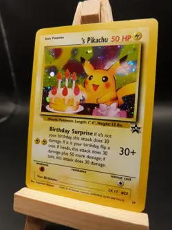 Pokemon Black Star Promo Card - Birthday Pikachu # 24 - Image 4