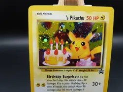 Pokemon Black Star Promo Card - Birthday Pikachu # 24 - Image 5