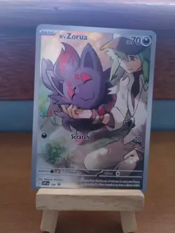 Pokemon TCG Cards - N' Zorua Full Art & Rockruff Full Art (Near Mint) - Image 3