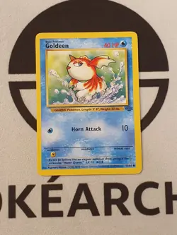 Pokemon Karte Goldini 53/64 Dschungel Set NM 1999 Jungle Pokemon TCG Goldeen - Image 1