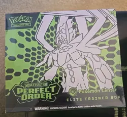 2x Pokemon TCG Perfect Order Pokemon Center ETB New Factory Sealed - Image 3