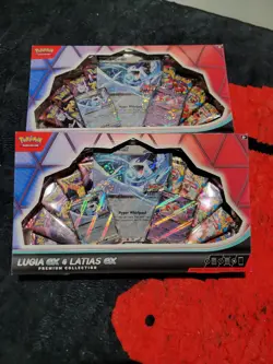 (2) Pokemon Lugia EX Latias EX Premium Collection Sealed - Image 1