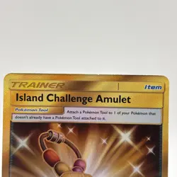 Pokemon Card Island Challenge Amulet 265/236 Cosmic Eclipse Gold Secret Rare - Image 3