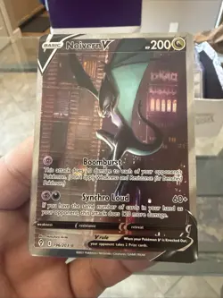 Pokemon TCG Noivern v Evolving Skies Holo Ultra Rare Card 196/203 Mint Condition - Image 1