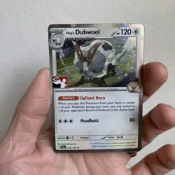 Hop's Dubwool 136/159 Cosmos Holo - Pokemon Prize Pack Series 8 Promo NM - Image 1