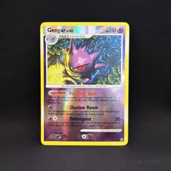 2008 Gengar 18/100 Pokemon Stormfront Reverse Holo Near Mint - Image 1