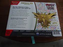 LOT # 3=Pokemon TCG Scarlet & Violet 151 Zapdos EX Collection Box NEW SEALED - Image 2