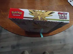 LOT # 3=Pokemon TCG Scarlet & Violet 151 Zapdos EX Collection Box NEW SEALED - Image 5