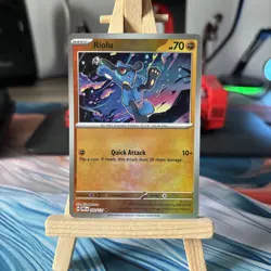Pokemon Prismatic Evolutions - 050/131 Riolu - Master Ball Reverse - NM/M - Image 1