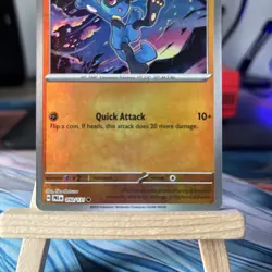 Pokemon Prismatic Evolutions - 050/131 Riolu - Master Ball Reverse - NM/M - Image 3