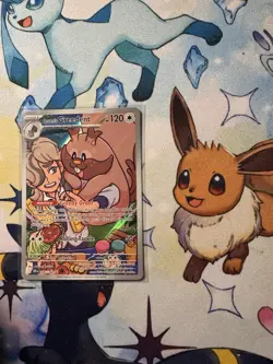 2025 Pokemon Destined Rivals Arven's Greedent #205/182 - Image 1