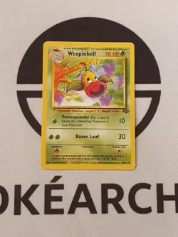 Pokemon Karte Ultrigaria 48/64 Dschungel Set 1999 Jungle Pokemon TCG Weepinbell - Image 1