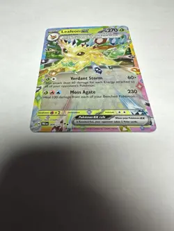 Pokemon TCG - Leafeon Ex 6/131 NM | Prismatic Evolutions - Image 1