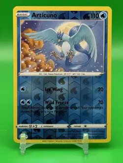 Pokemon - Silver Tempest - Articuno - 036/195 - Reverse Holo Rare - NM F5 - Image 1
