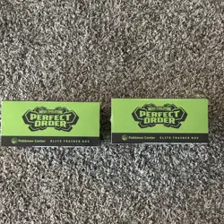 Perfect Order Pokemon Center Elite Trainer Box PC ETB New Factory Sealed x2 - Image 3