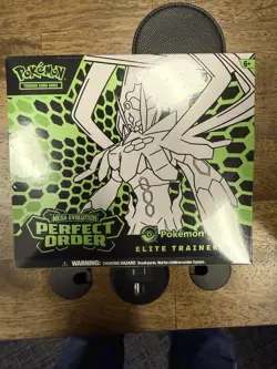 Pokemon Perfect Order Pokemon Center ETB Elite Trainer Box New Factory Sealed - Image 1
