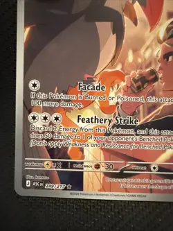 Pokemon Larry's Staraptor Full Art Rare Scarlet & Violet Holo 249/227 150 HP - Image 5