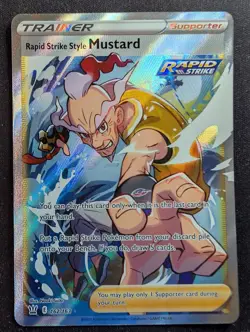 Rapid Strike Style Mustard - 162/163 Battle Styles (Pokemon) - Image 1