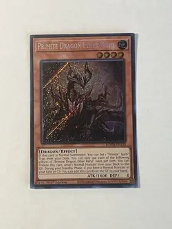 Yu-Gi-Oh Primite Dragon Ether Beryl BLMM-EN130 1st Edition Secret Rare - Image 1