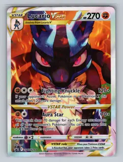 Lucario VSTAR Promo SWSH: Sword & Shield Promo Cards SWSH291 NM - Image 1