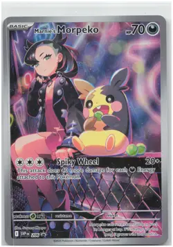 Marnie’s Morpeko - 206 SVP Holo Rare SV: Scarlet & Violet Promo Cards NM - Image 1