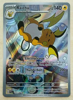 Raichu 211/193 - SV02: Paldea Evolved Illustration Rare Pokemon TCG Card [NM] - Image 1