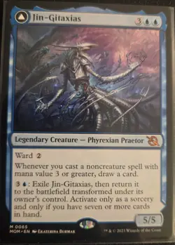 MTG Jin-Gitaxias March of the Machine Regular Card NM Condition - Image 1