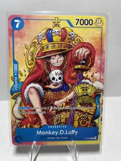 Monkey.D.Luffy (2nd Anniversary Stamped Promo) - P-043 - Promotion Card OPTCG NM - Image 1