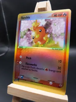 Pokemon Black Star Promo Card - Torchic #008 - Image 3