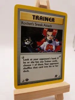 Pokemon 1st Edition Holo Rare Card - Rocket's Sneak Attack 16/82 (T R Set) - Image 2