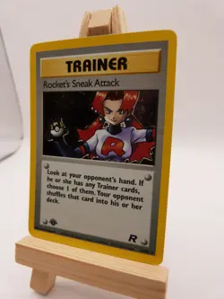 Pokemon 1st Edition Holo Rare Card - Rocket's Sneak Attack 16/82 (T R Set) - Image 3