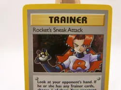 Pokemon 1st Edition Holo Rare Card - Rocket's Sneak Attack 16/82 (T R Set) - Image 4