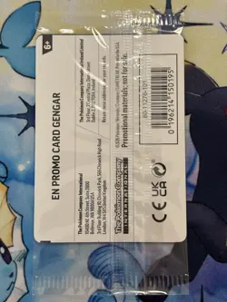 Pokemon Gengar GameStop Promo Stamped Card English 050/088 SEALED - Image 2