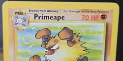 Pokemon Primeape 70 HP Uncommon Jungle 43/64 1st Edition Wizards Stage 1 Card - Image 2
