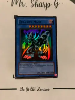ZERA DER MANT - PP01-DE011 DEUTSCH Yu-Gi-Oh! CARD SUPER RARE HOLO KONAMI TCG** - Image 2