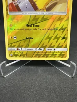 Pokemon TCG Pikachu 55/236 SM Sun & Moon Unified Minds Reverse Holo Card - Image 4